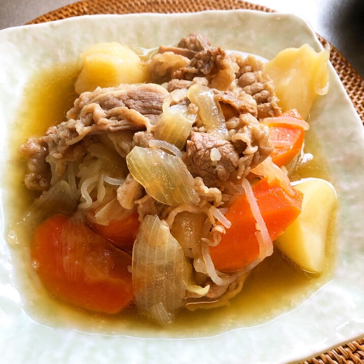 煮込み不要！炊飯器でしみしみ肉じゃが